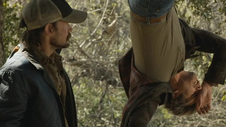 Jeremy Davies Timothy Olyphant upside down