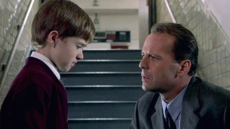 Bruce Willis and Haley Joel Osment