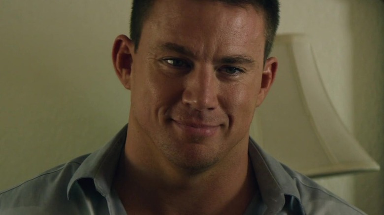 Channing Tatum Magic Mike smiling softly