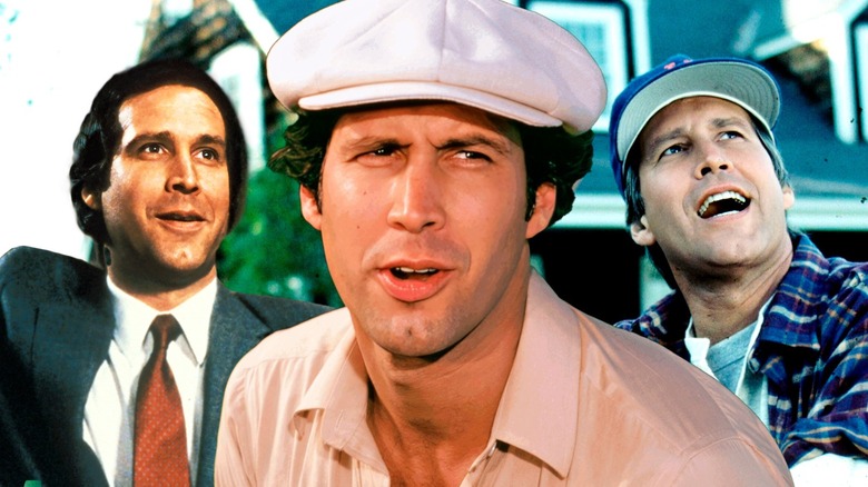 Chevy Chase in various films