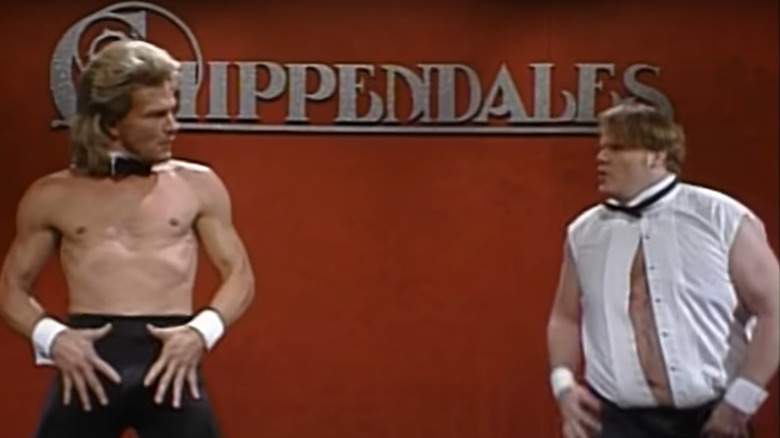 Chris Farley and Patrick Swayze