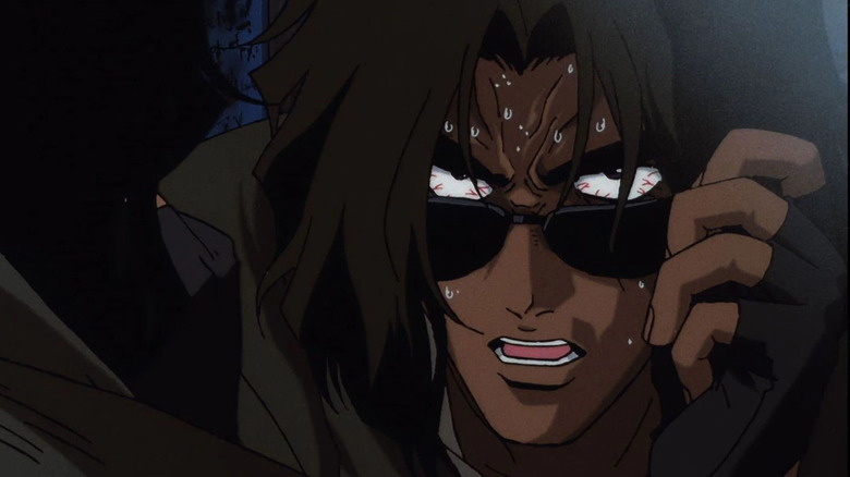 Asimov bloodshot eyes Cowboy Bebop
