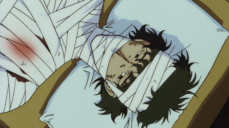 Spike injured Cowboy Bebop