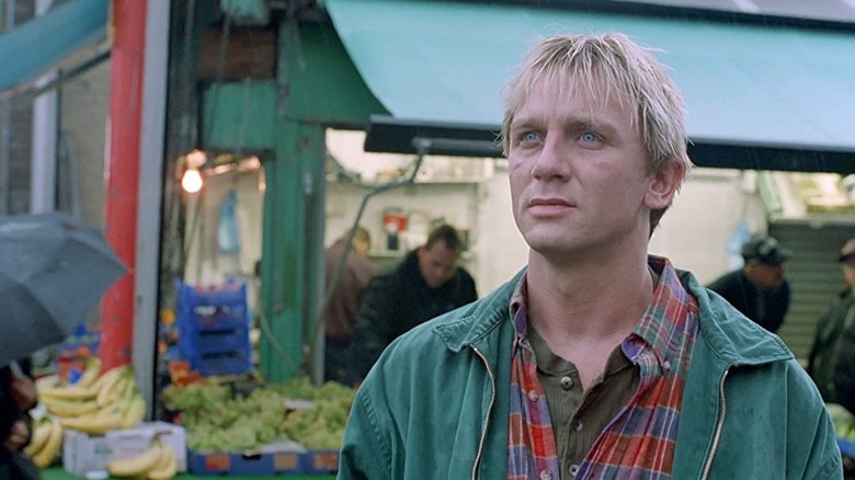 Daniel Craig in Some Voices staring into distance