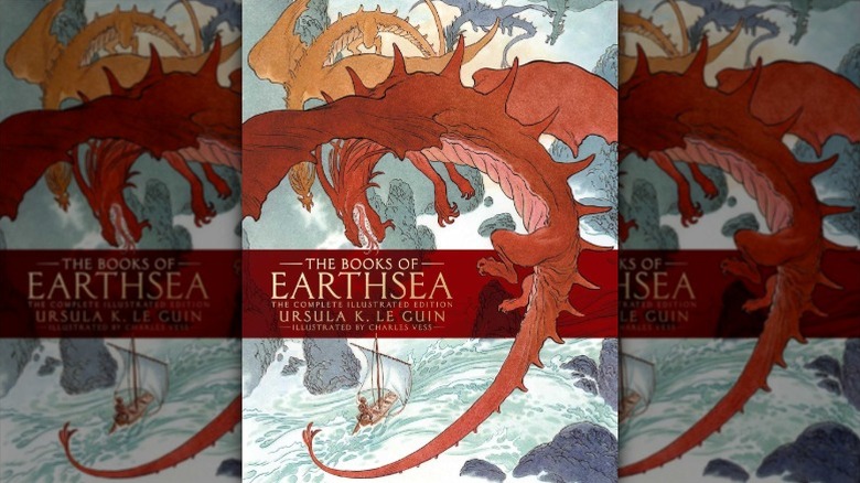 The cover of The Books of Earthsea: The Complete Illustrated Edition by Ursula K. Le Guin