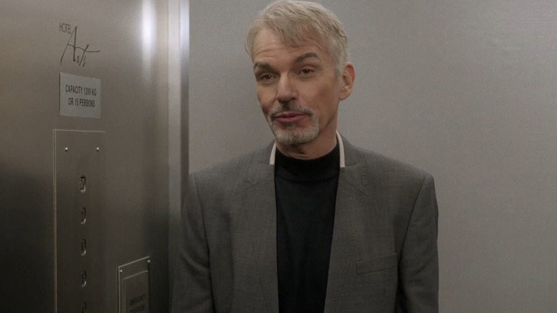 Fargo Malvo in elevator