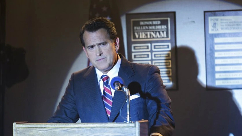 Bruce Campbell podium