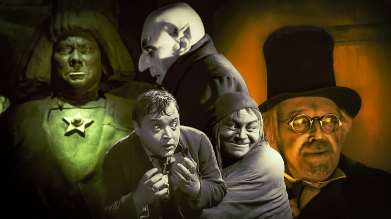 A composite of German horror villains