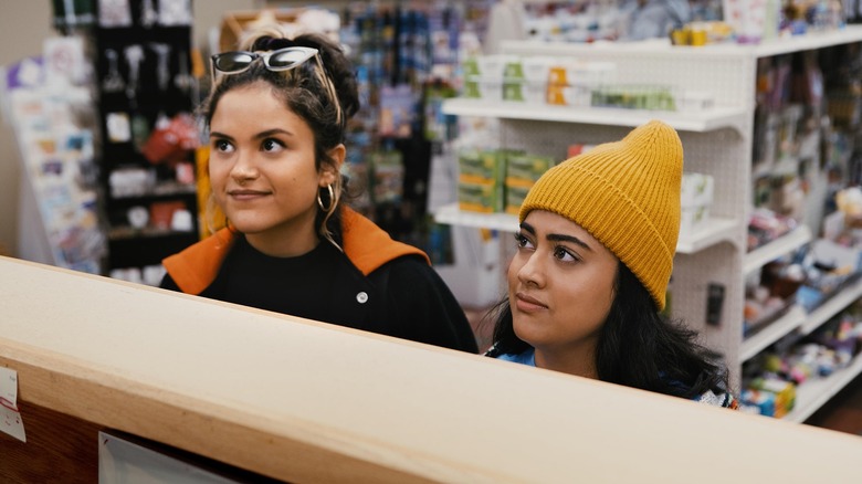 Victoria Morales and Kuhoo Verma in "Plan B"