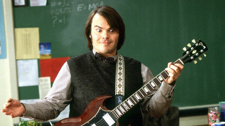 Jack Black in "School of Rock."