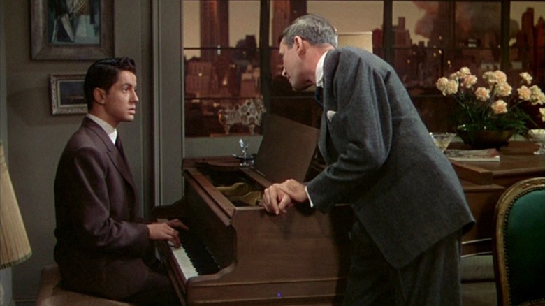 Farley Granger talks to James Stewart