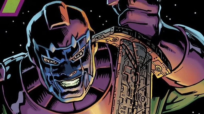 Kang stabbing Earth