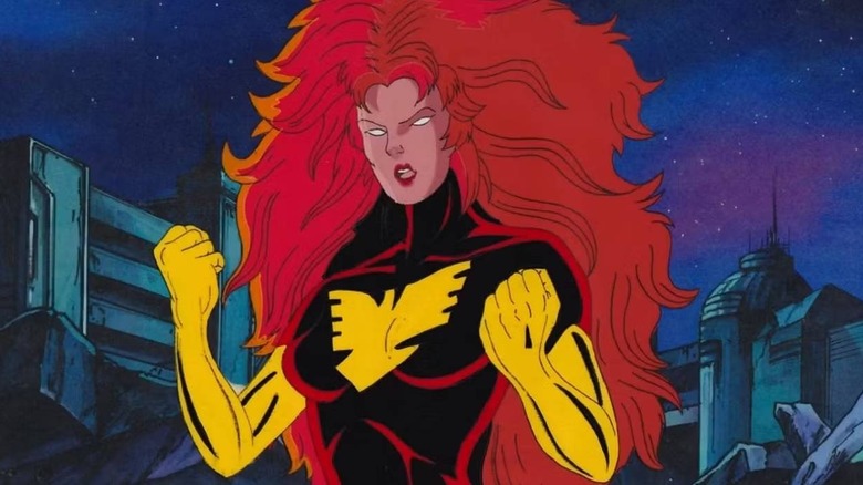 Jean Grey as the Dark Phoenix in X-Men: The Animated Series