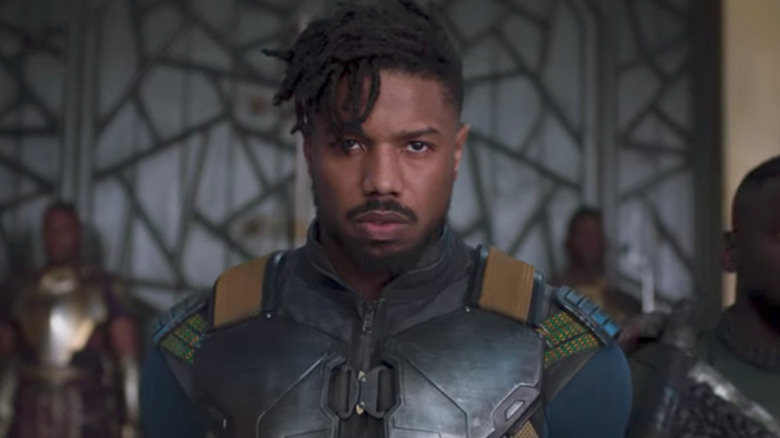 Michael B. Jordan Killmonger costume Black Panther