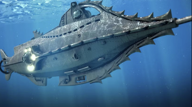 The Nautilus in 20,000 Leagues Under The Sea
