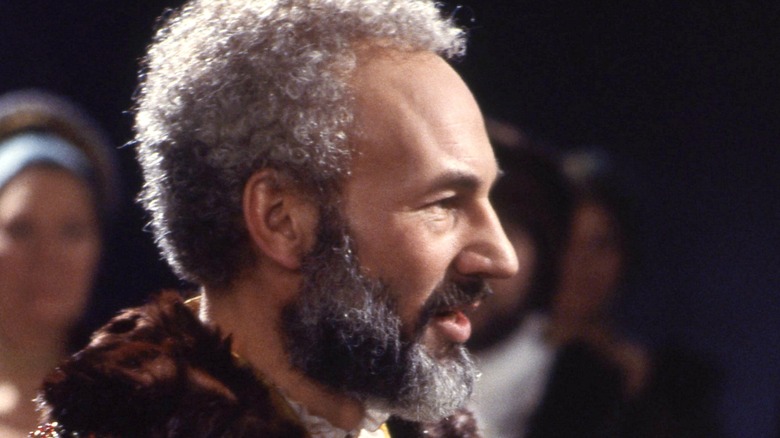 Patrick Stewart in the 1980 BBC version of "Hamlet"