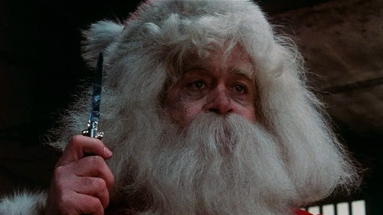 Santa switchblade Christmas Evil