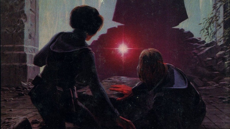 Luke and Leia find Kyber Crystal on the Splinter of the Mind's Eye cover