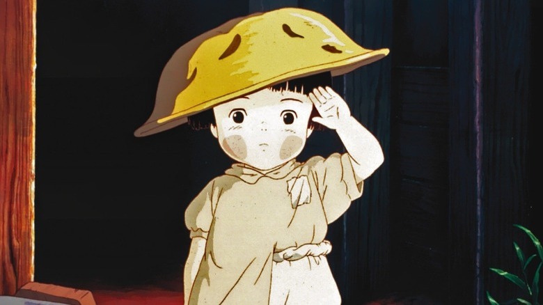 Setsuko salutes
