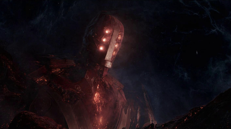 The Celestial Arishem from "Eternals"