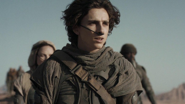 Timothée Chalamet and Rebecca Ferguson Arrakis Dune