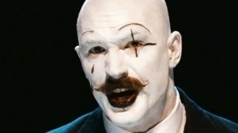 Tom Hardy White Face Paint Moustache Bronson