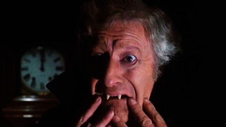 Jon Pertwee fangs