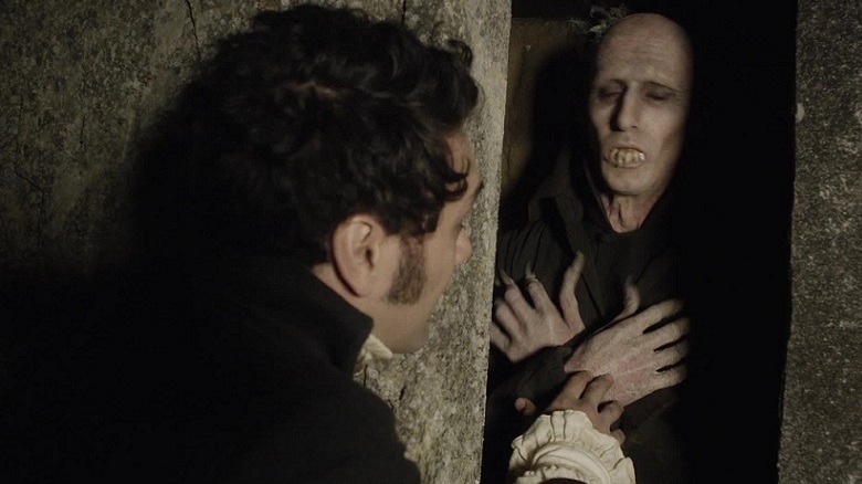 Viago tries to wake Petyr