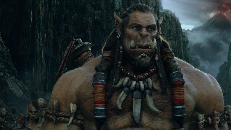 Durotan in dark valley in Warcraft (2016)