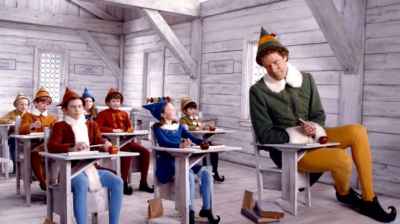 Will Ferrell, classroom, elves