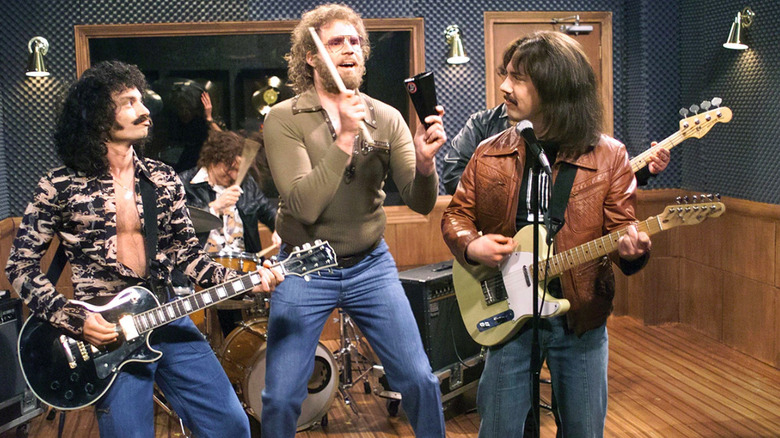 Will Ferrell, Chris Kattan, Chris Parnell cowbell