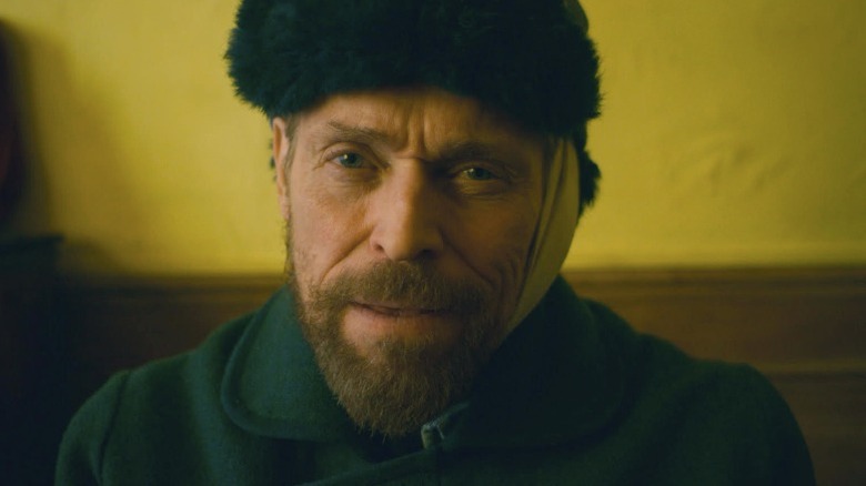 Van Gogh with yellow wall