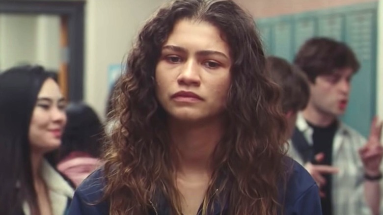 Zendaya Euphoria school lockers