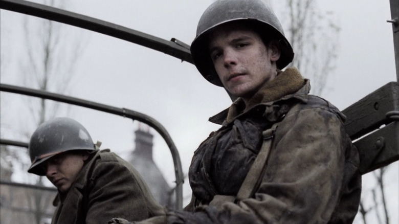 Jackson in back of truck