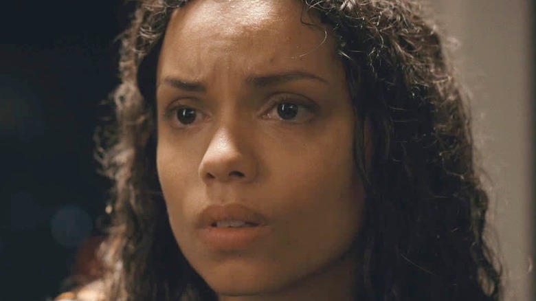 Georgina Campbell stares in Barbarian