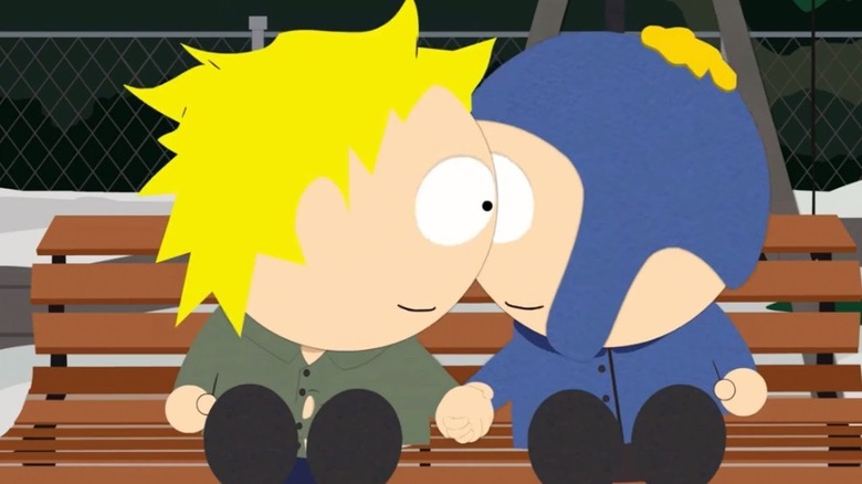 Tweek and Craig in South Park