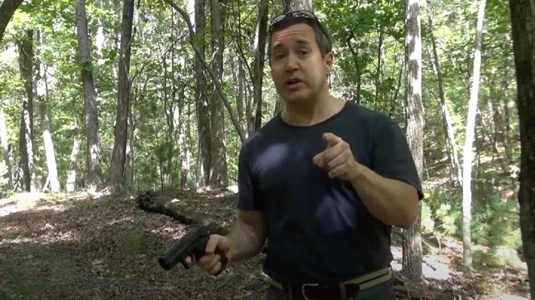 Josh Criss gun woods