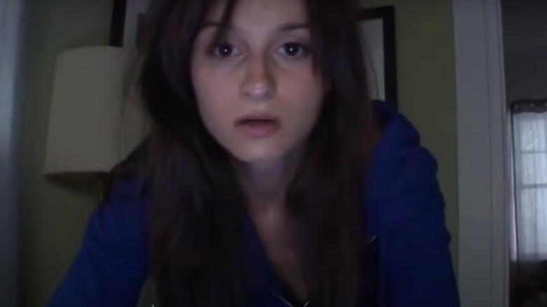 Melanie Papalia staring