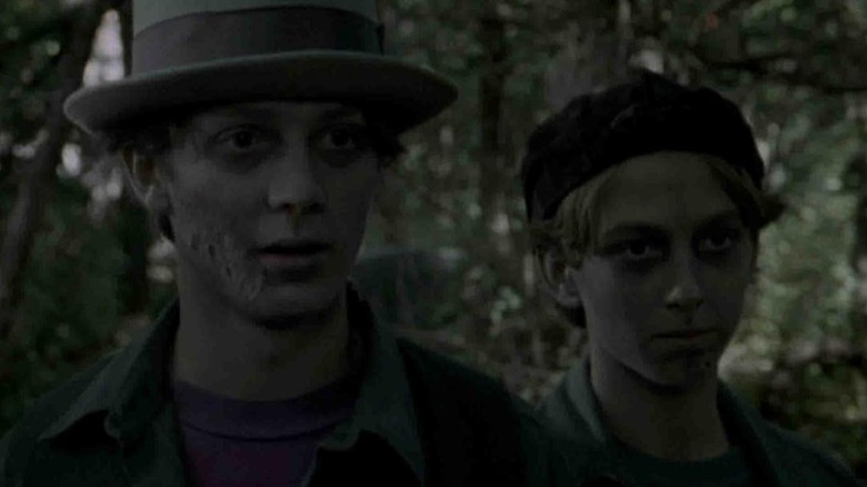 Ray (Marc Marut) leads the undead in zombie form in Goosebumps (1995)