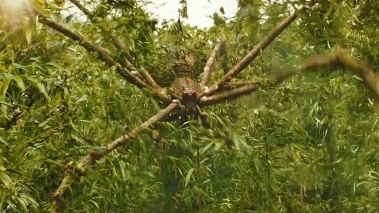 Kong: Skull Island's giant spider running