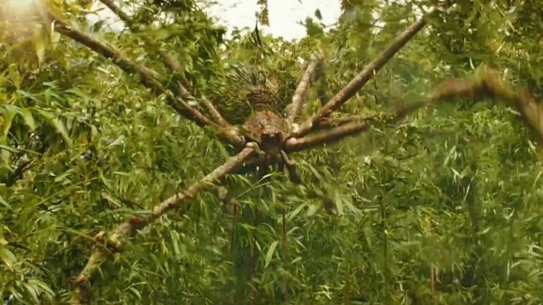 Kong: Skull Island's giant spider running