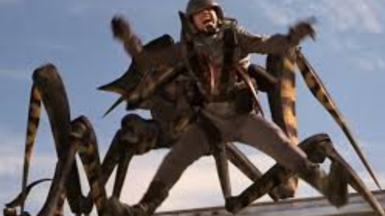 Starship Troopers' Giant spider attack 