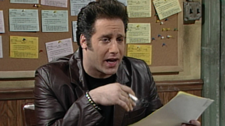 Andrew Dice Clay smoking on Saturday Night Live