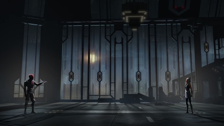 Maul and Ahsoka right before duel
