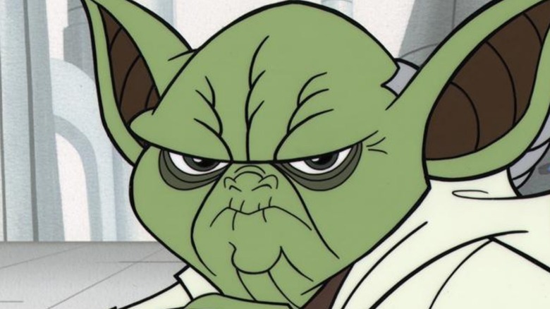 Yoda in 2003 Clone Wars
