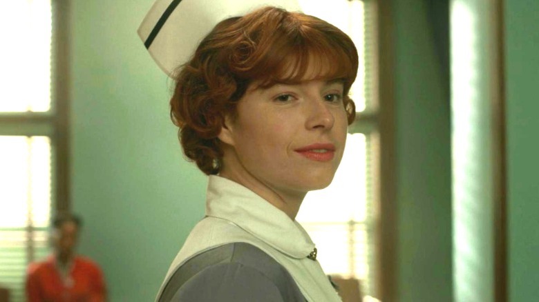 Jessie Buckley as Oraetta Mayflower in "Fargo"