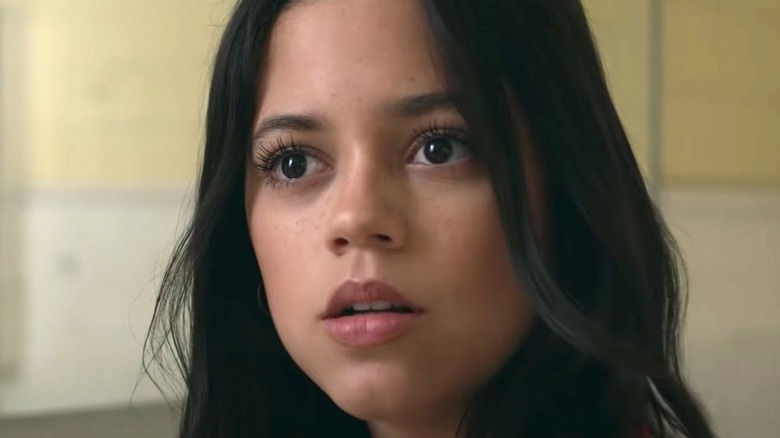 Jenna Ortega Fallout wide-eyed