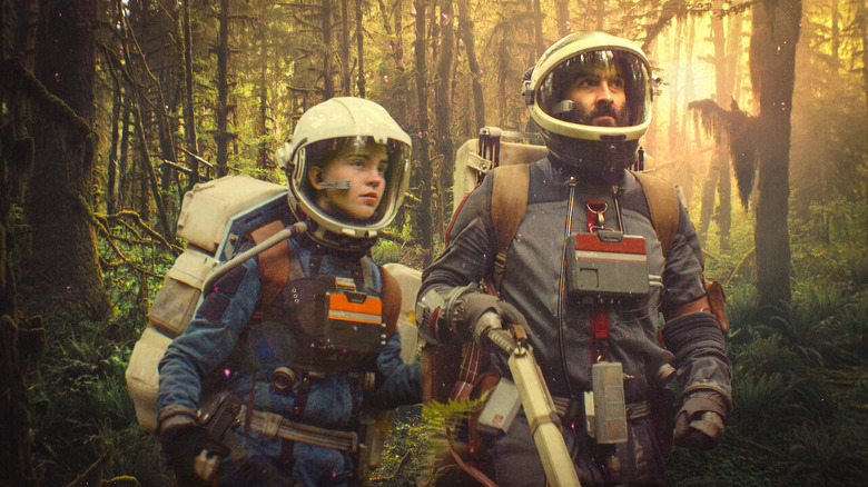 Sophie Thatcher and Jay Duplass in Prospect