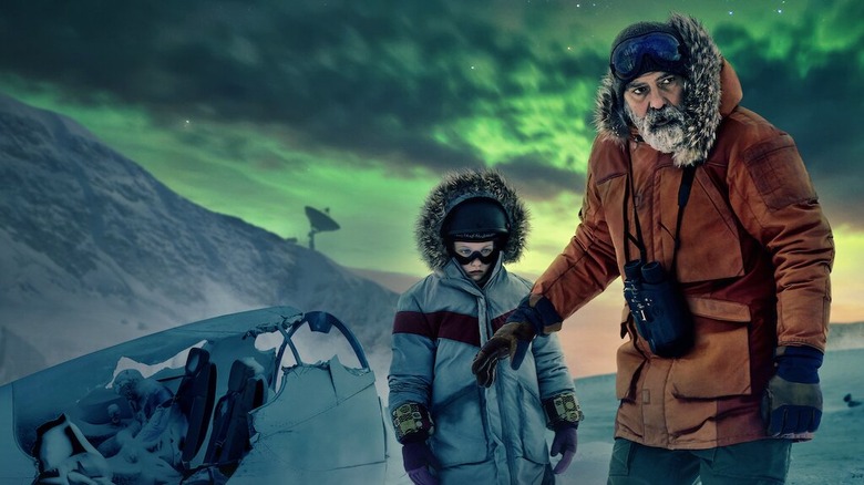 George Clooney explores Antarctica