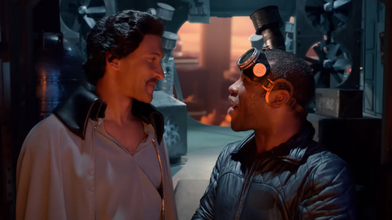 Jordan Peele as a technician gushing over Keegan Michael-Key as Lando in Key & Peele